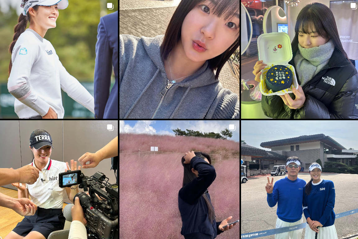 골프 여자 프로 인스타그램 주소