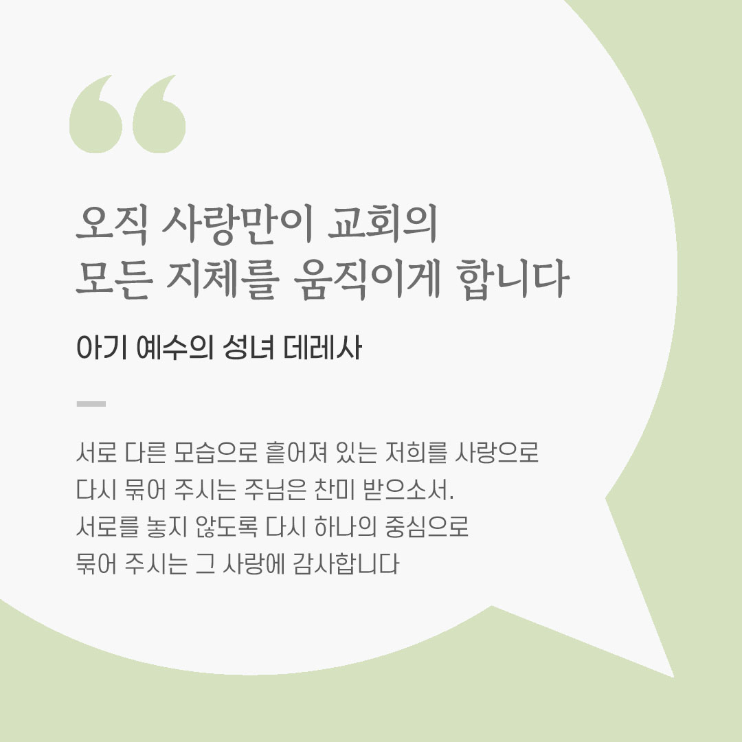 오늘 가톨릭 명언 영성 글귀 이미지