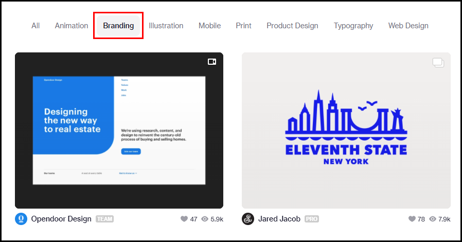 Branding 카테고리