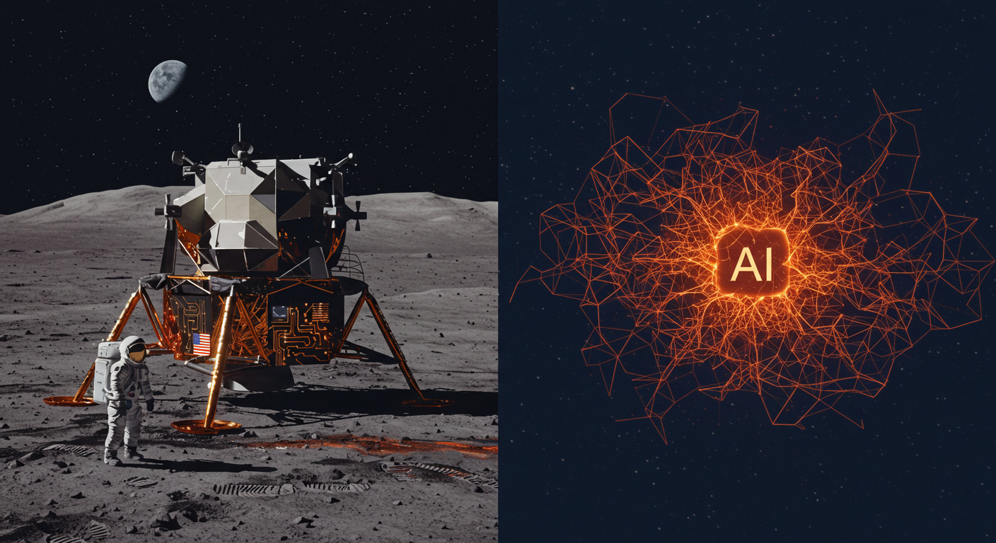 아폴로 프로젝트와 현대 AI 기술의 발전을 연결