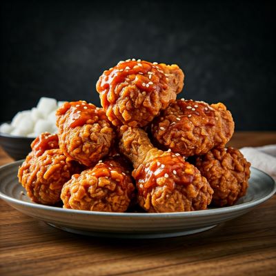 한국식 프라이드 치킨