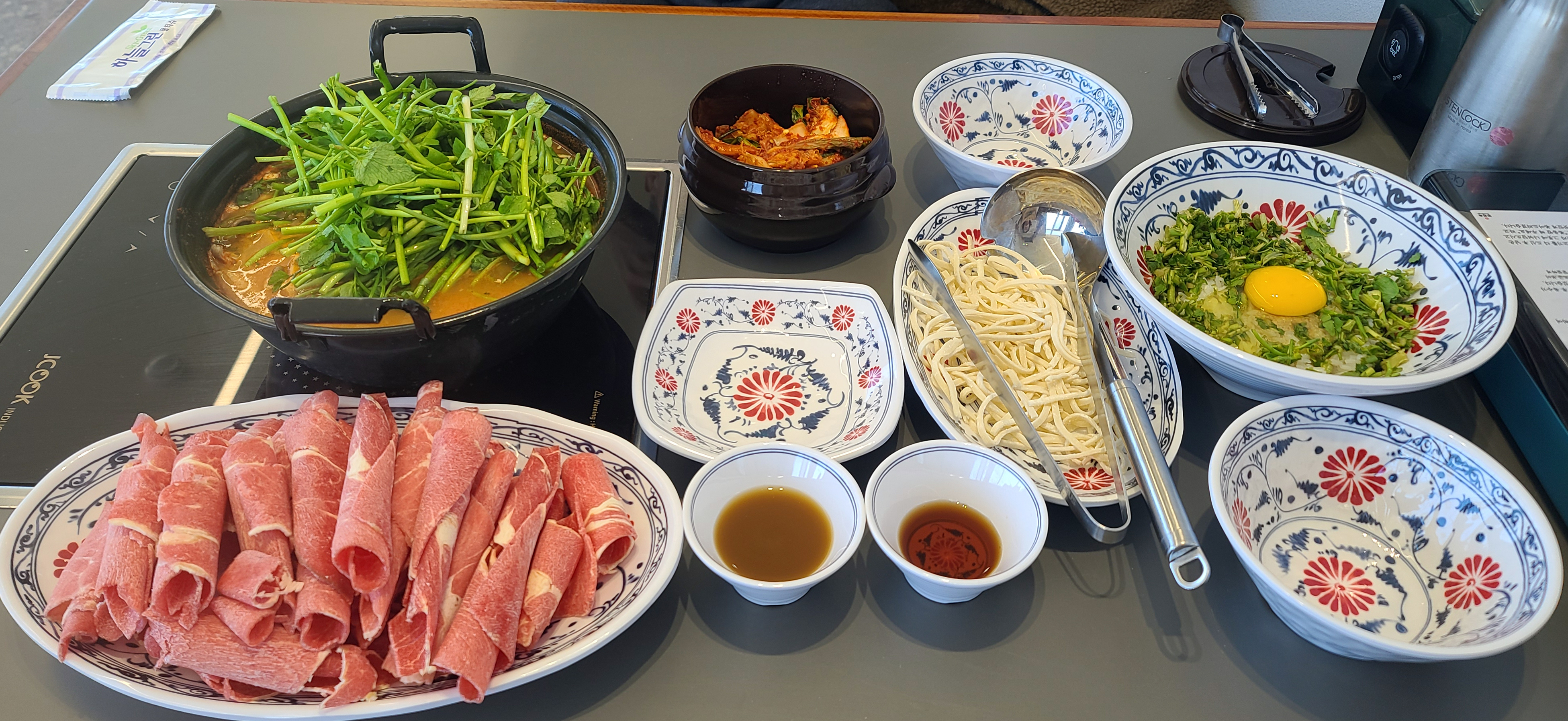 안민옥 샤브 칼국수