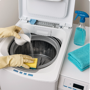 세탁기를 깨끗하게 오래쓰는 비결,청소와 관리