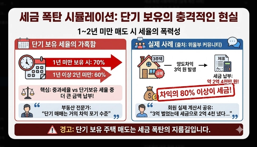 양도세 중과 폐지 총정리 [2026년 5월 기점] 달라지는 세율 및 세금 폭탄 대응 방법