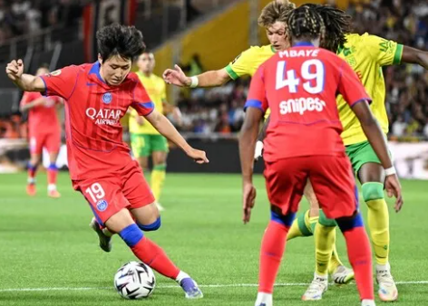 PSG vs 낭트 경기 : 이강인 선발 출전
