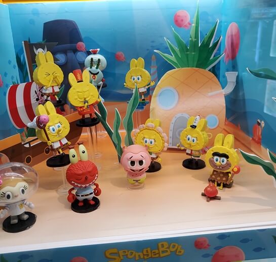 이마트 죽전 가챠샵 상자뽑기 캐릭터들 - 스펀지밥