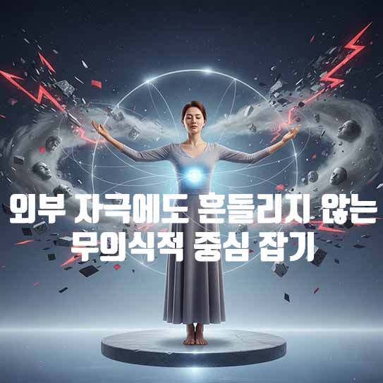 스트레스 면역력: 외부 자극에도 흔들리지 않는 무의식적 중심 잡기