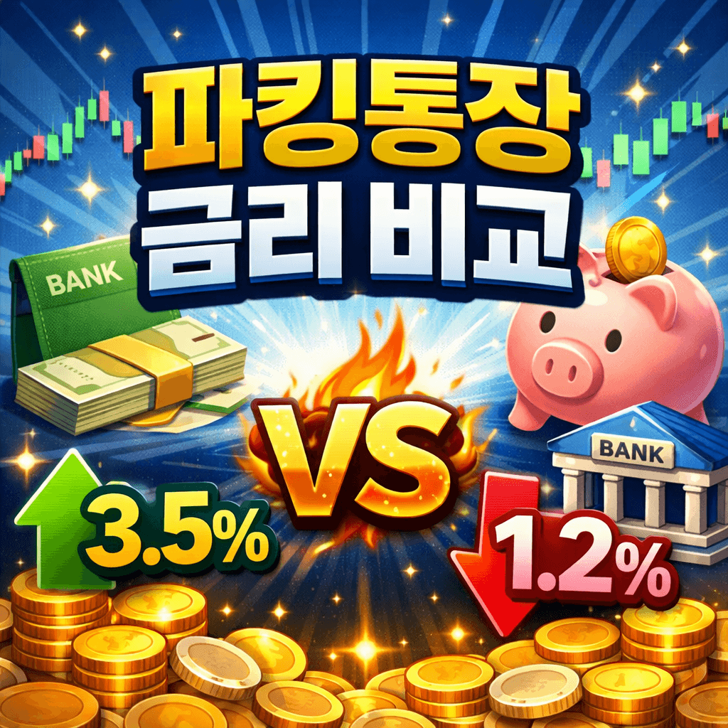 파킹통장 금리비교
