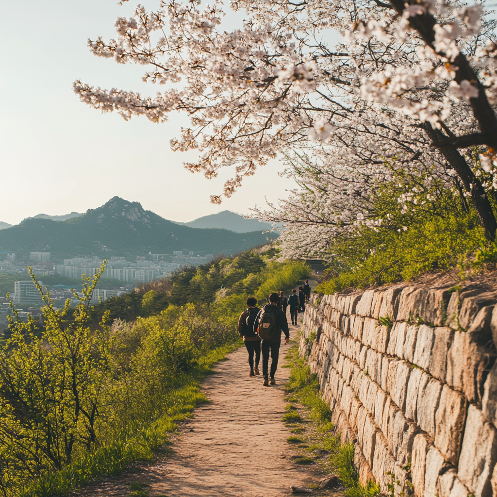 봄 산행 코스