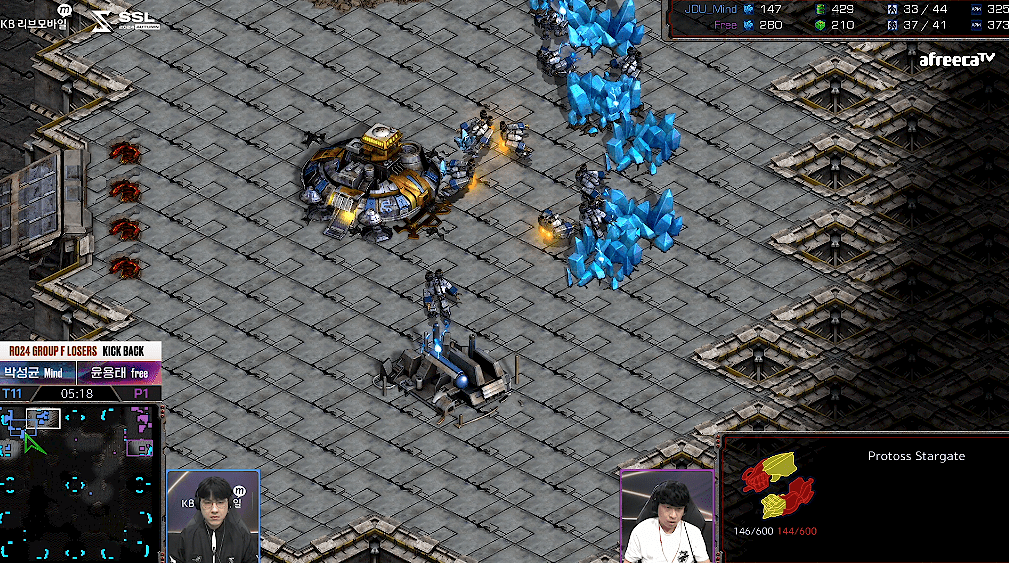 24강 F조 패자전 빠른대응