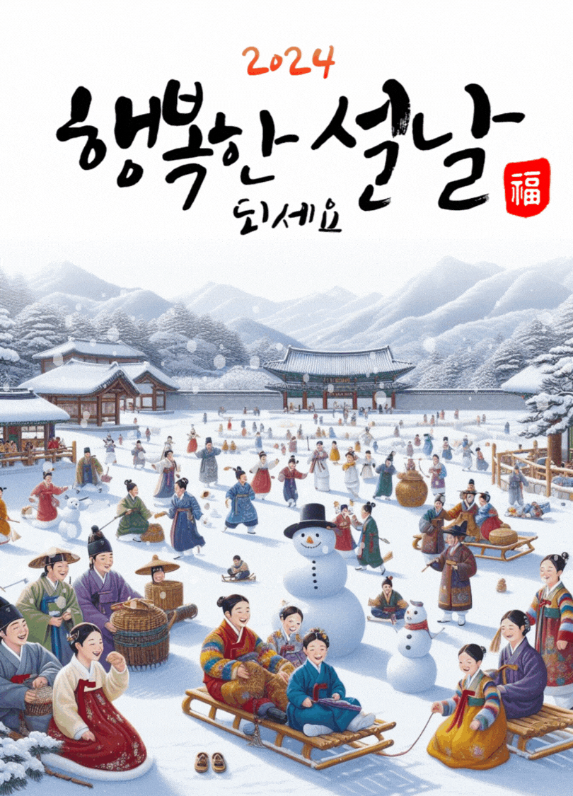 2024 설날 이미지