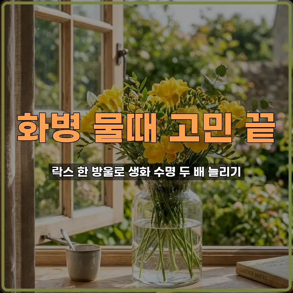 락스활용법