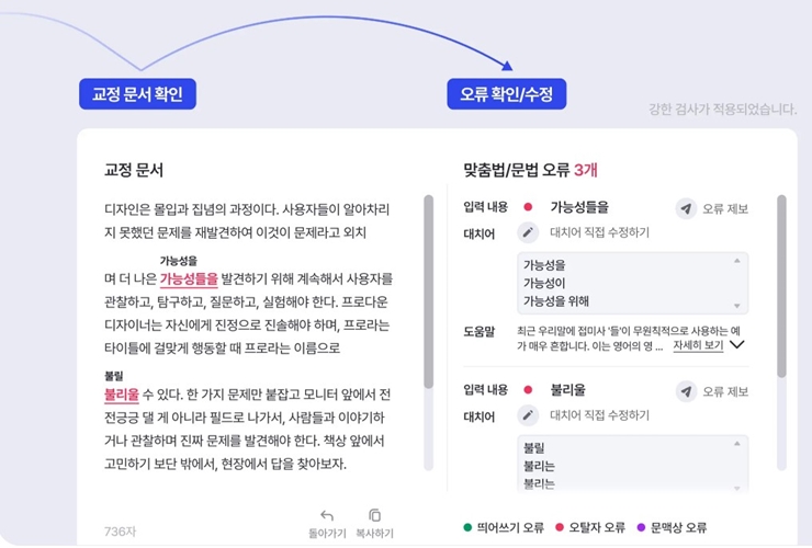 부산대 맞춤법 검사기 사용방법 정리