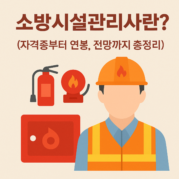 소방시설관리사란? 자격증부터 연봉, 전망까지 총정리