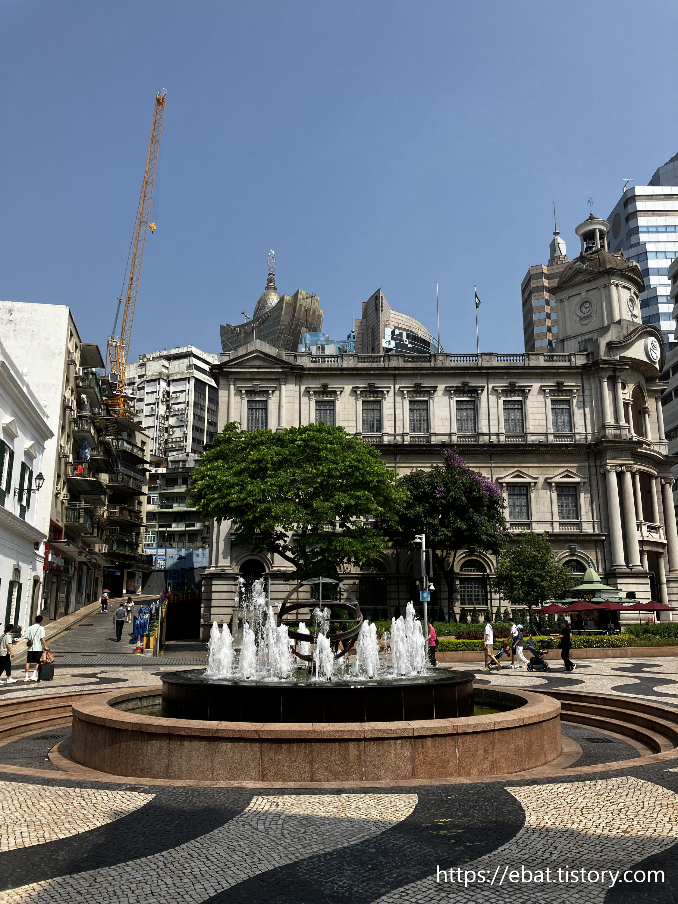 마카오여행 필수코스 세나두광장