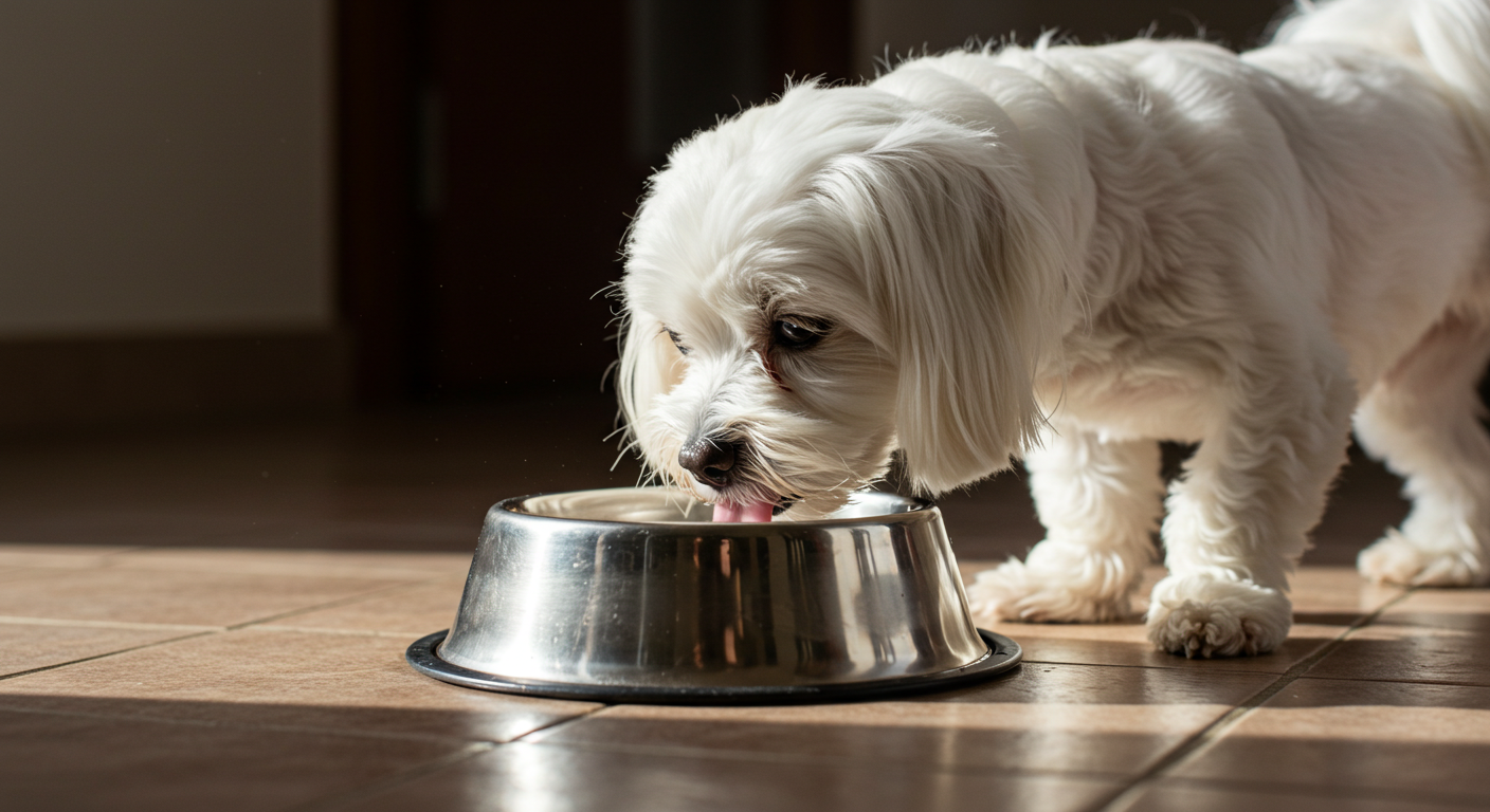 강아지가 물을 많이 마셔야 하는 이유와 많이 마시게 하는 방법 관련 사진