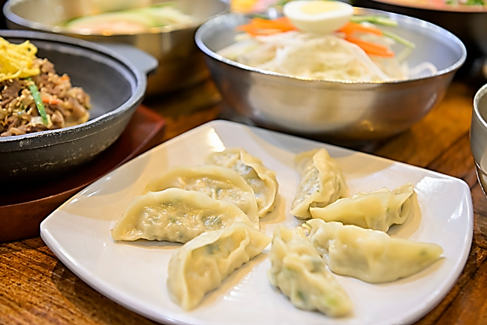 수원 코끼리만두의 찐만두