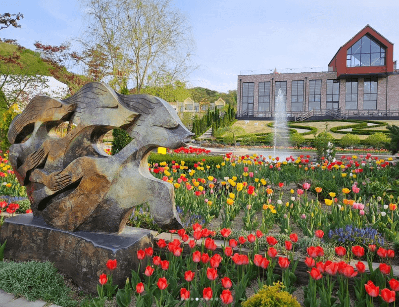 용인 자작나무숲 봄꽃축제