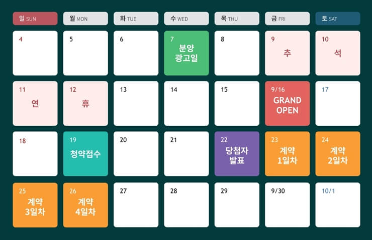 백운호수 푸르지오 숲속의 아침 청약일정