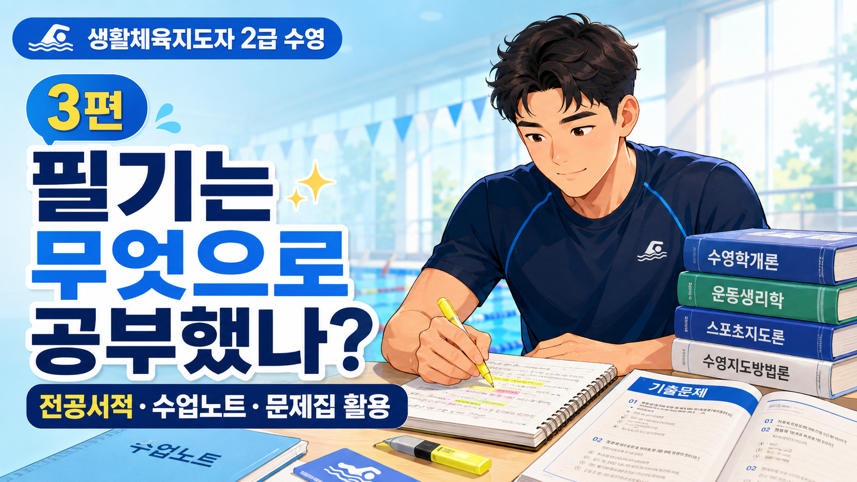 생활체육지도자 2급 수영 자격증 설명 이미지