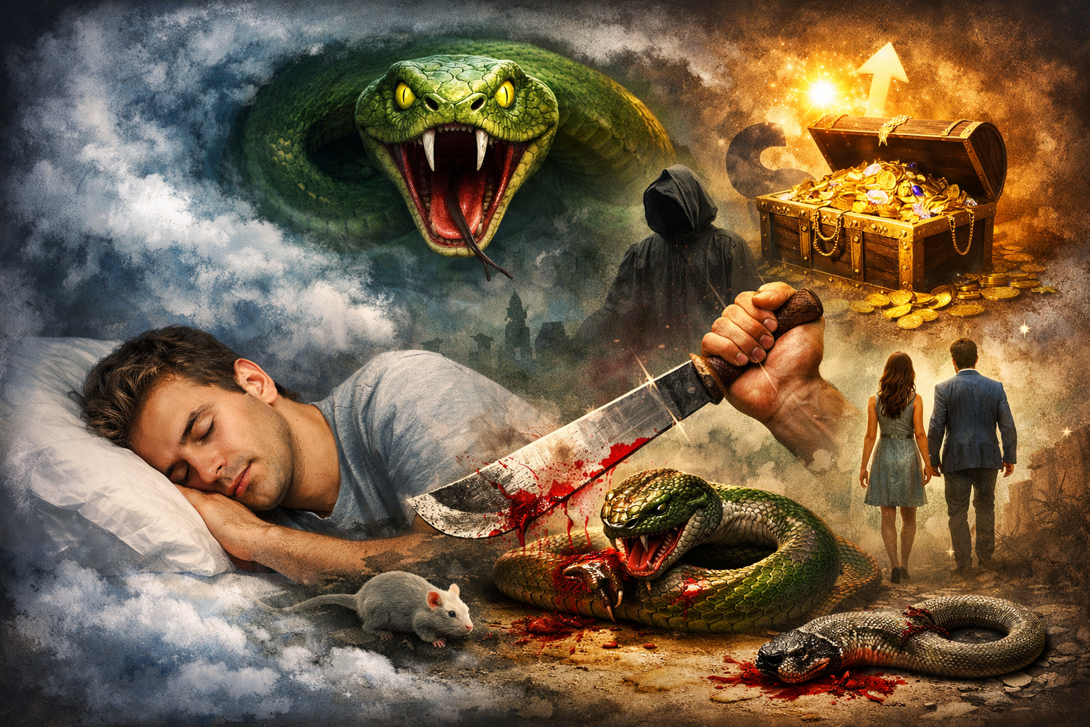 뱀을 죽이는 꿈