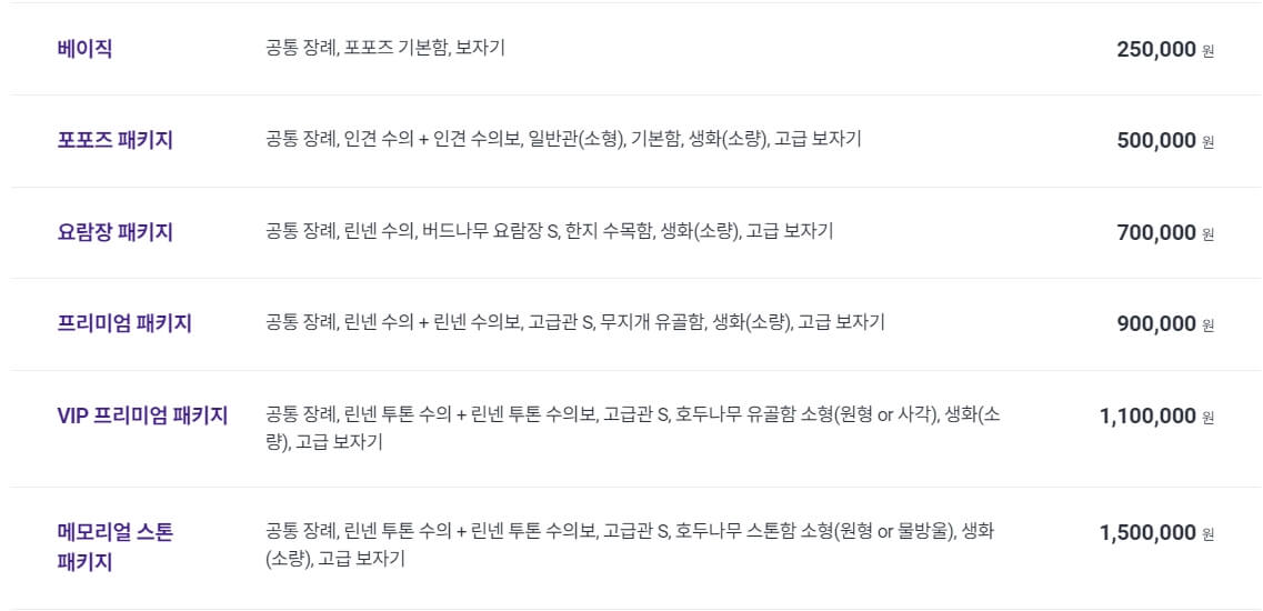 강아지 고양이 장례비용 5