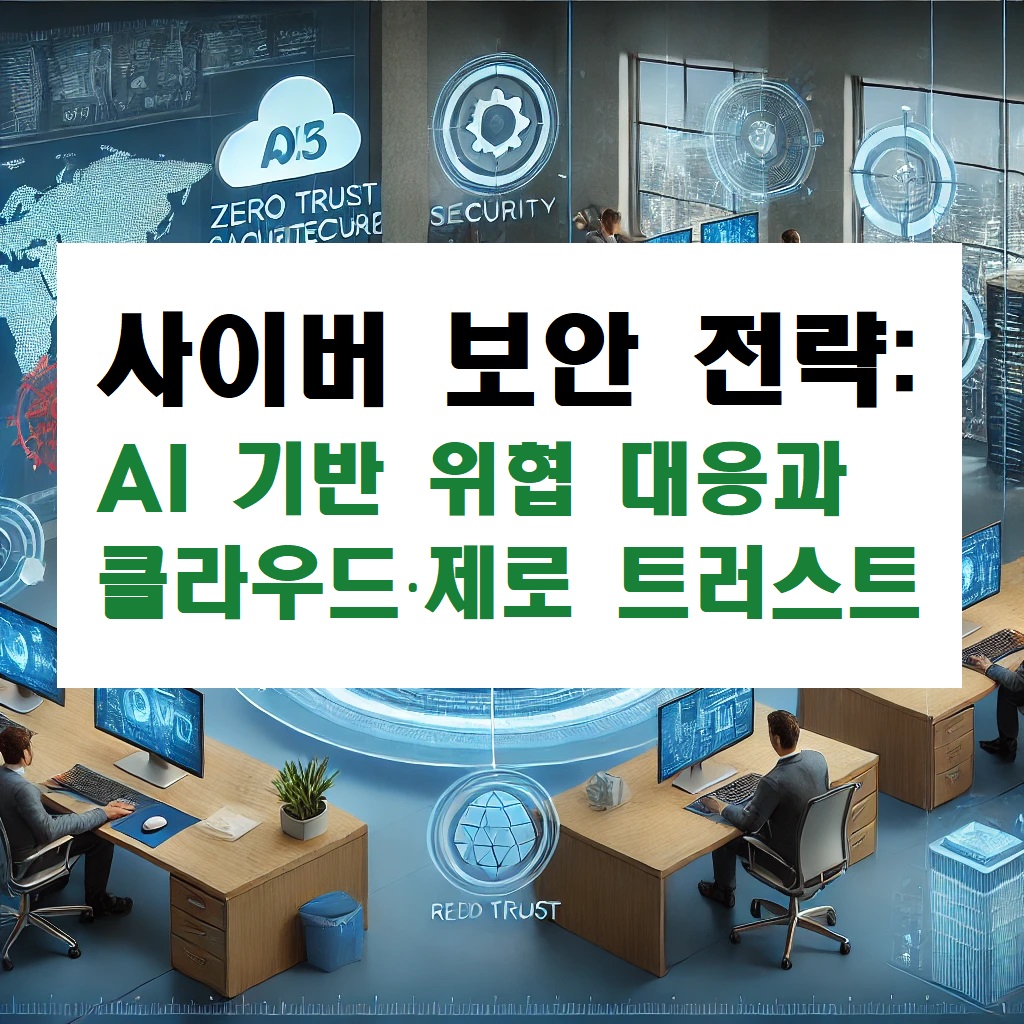 사이버 보안 전략: AI 기반 위협 대응과 클라우드·제로 트러스트