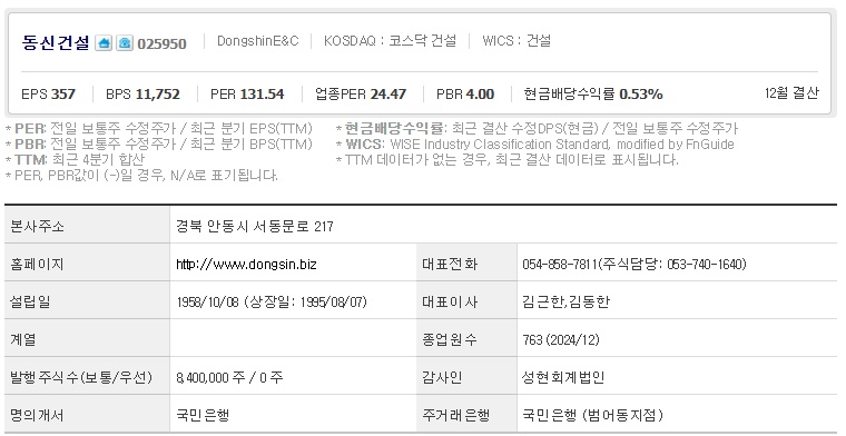 동신건설 기업개요 (0401)