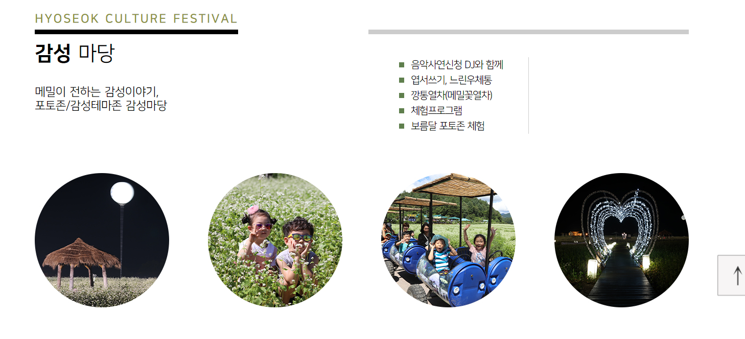 평창 효석문화제