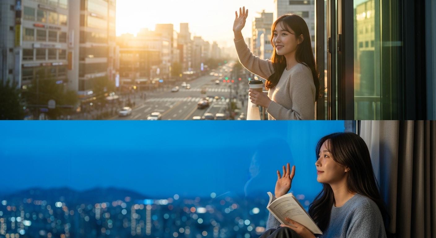 아침과 저녁 문안인사