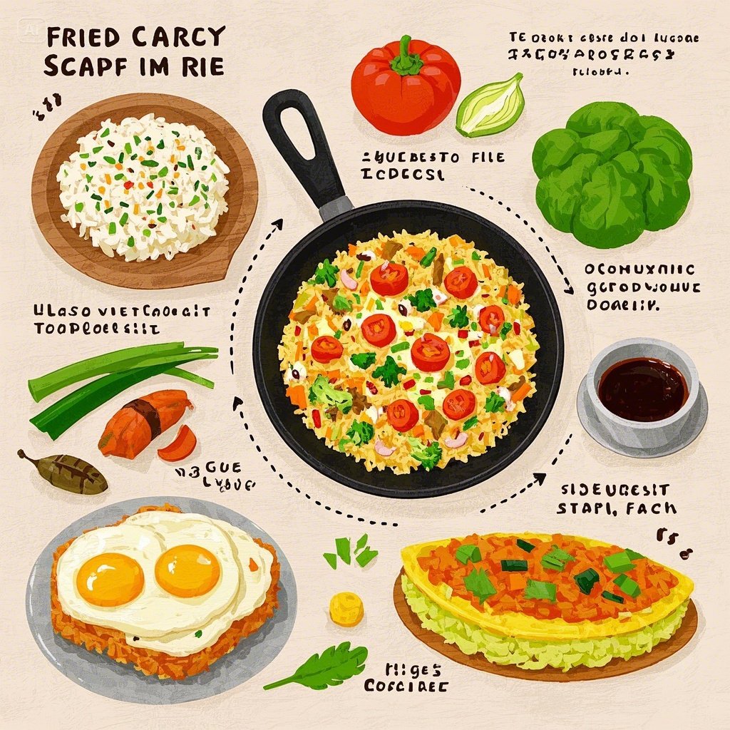 냉장고 자투리 재료로 만드는 초간단 요리 레시피 3가지