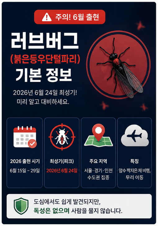 러브버그 기본정보