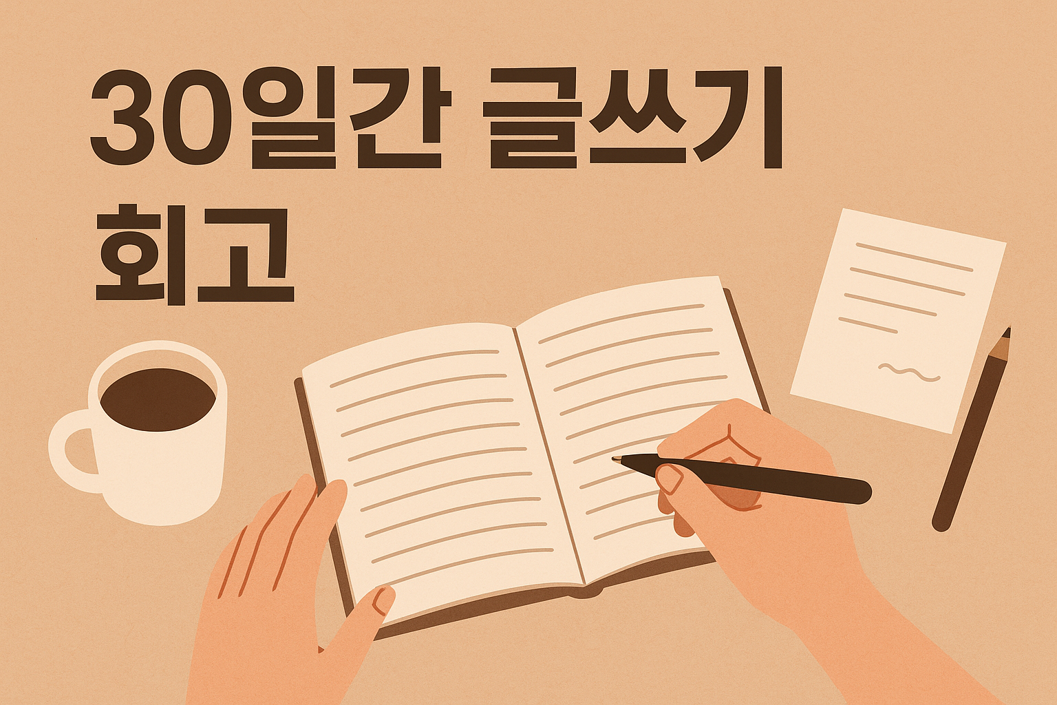 30일간 글쓰기 회고