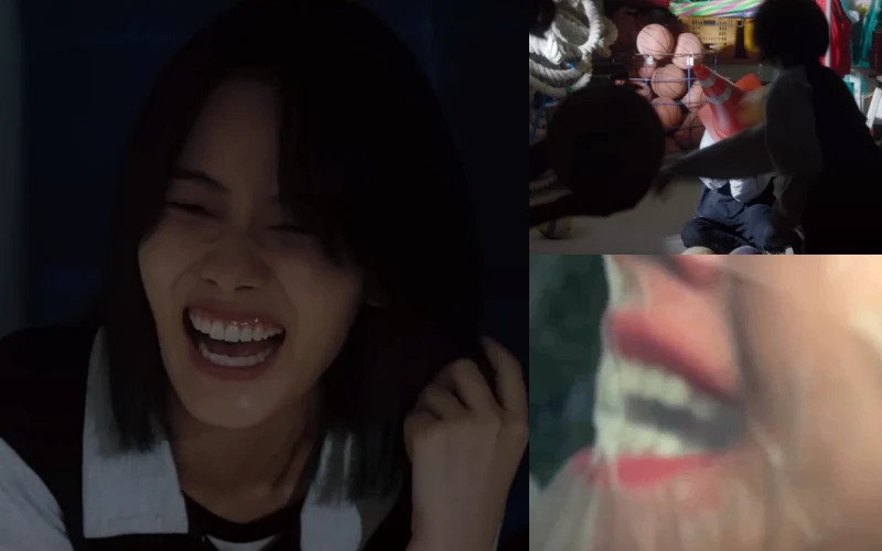 피라미드 게임에서 집단 괴롭힘을 주는 장면들