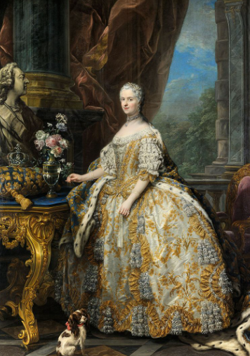 프랑스 루이15세 왕비 마리 레슈친스카 초상화