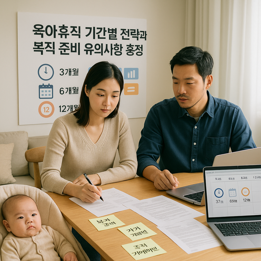 육아휴직 기간별 전략과 복직 준비 유의사항 총정리