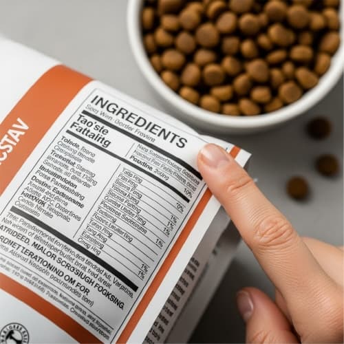 반려견 사료 성분표 보는 법