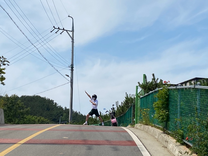 수기해변 가는길