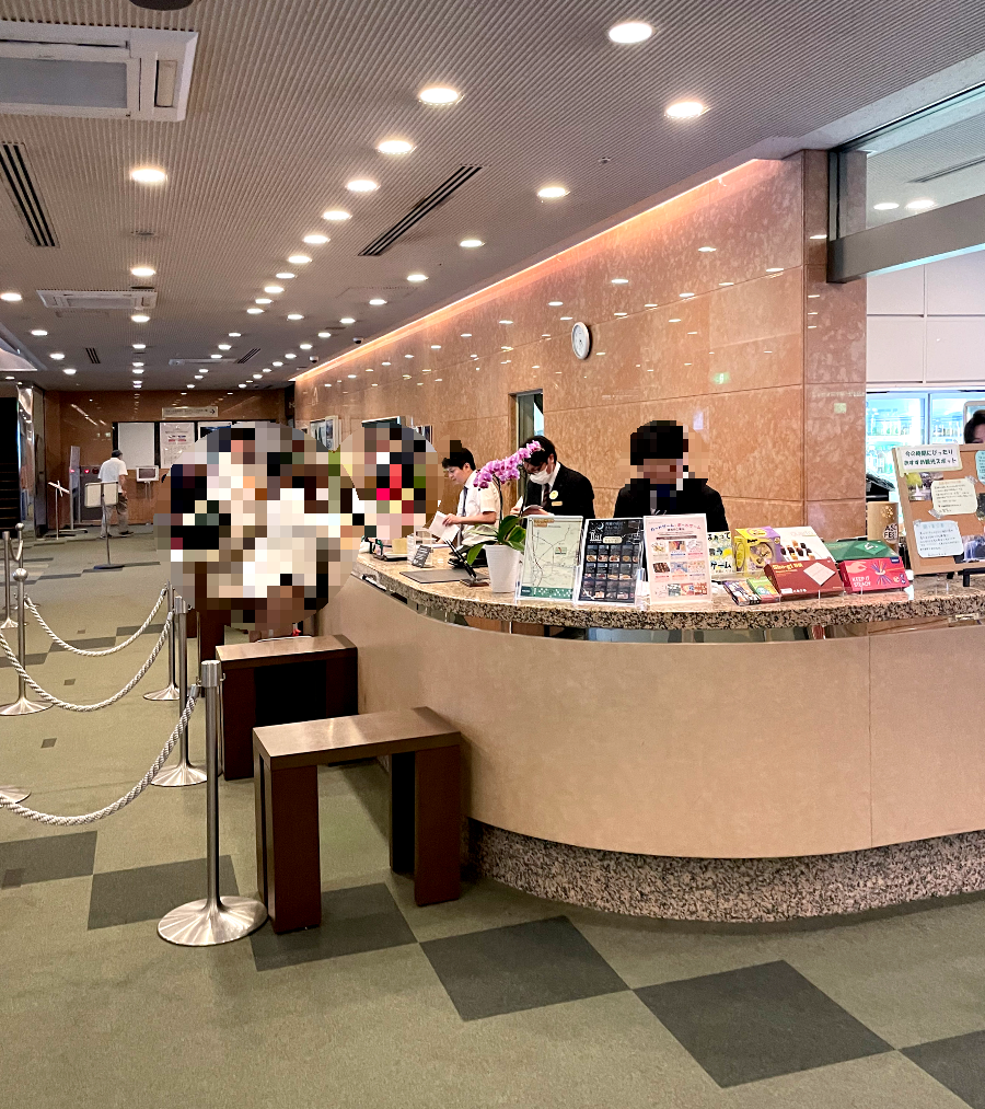 아소 그랜드브리오 골프장 로비