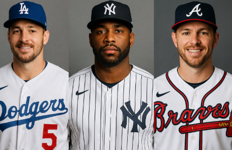 뉴욕 양키스, LA 다저스, 애틀랜타 브레이브스 사진