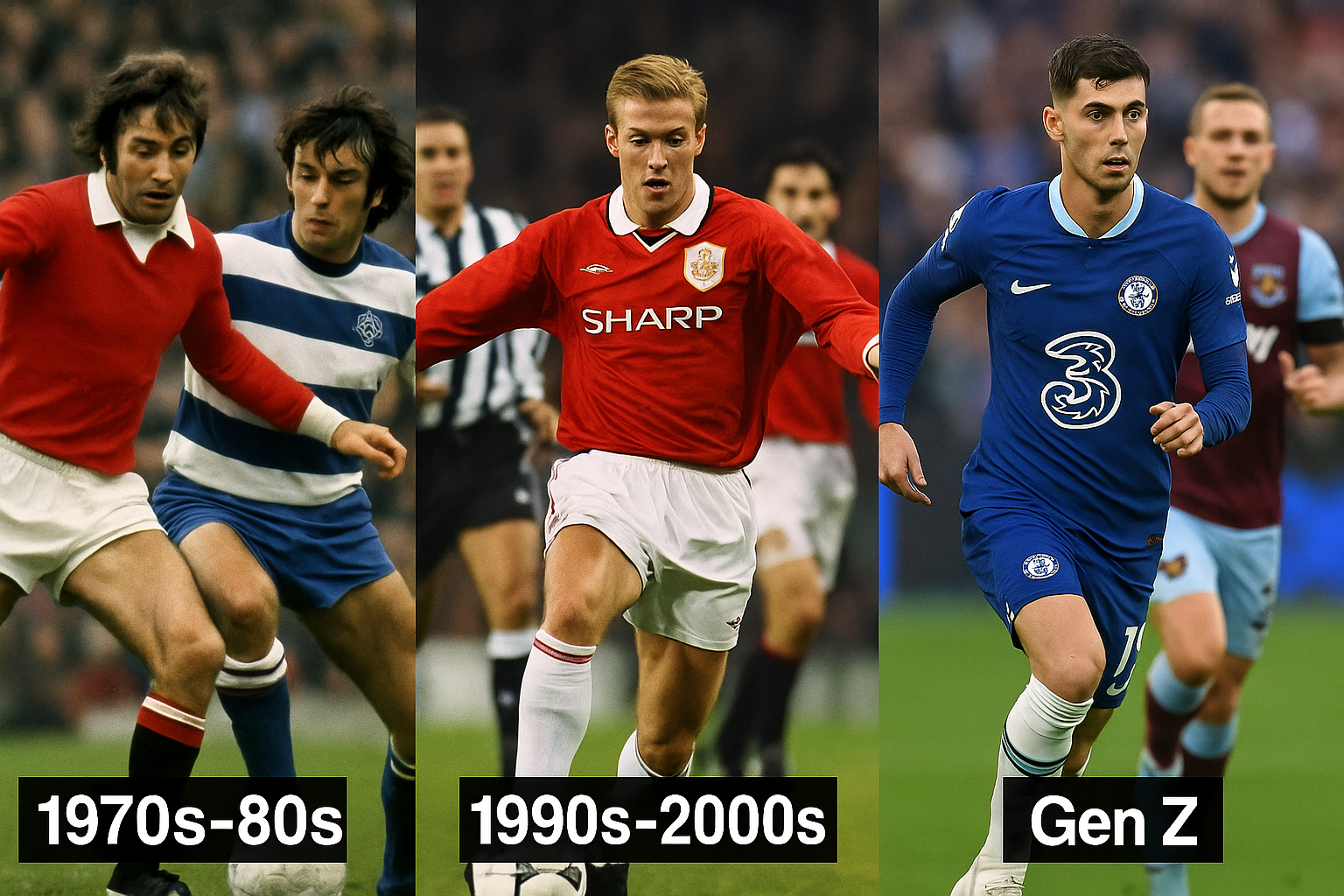 EPL 세대별 축구 참고 이미지