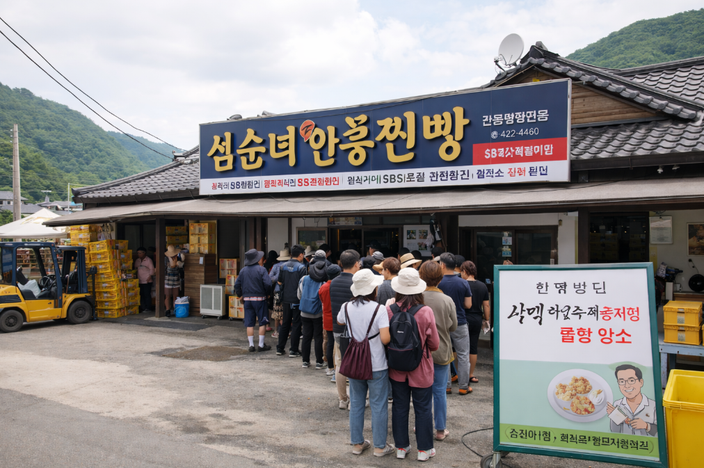 극한직업 횡성 안흥찐빵 맛집, 허영만 백반기행 그 장소 위치 공개