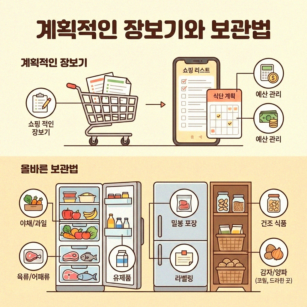 우리 집 식탁 위 음식물 쓰레기 줄이는 똑똑한 방법들