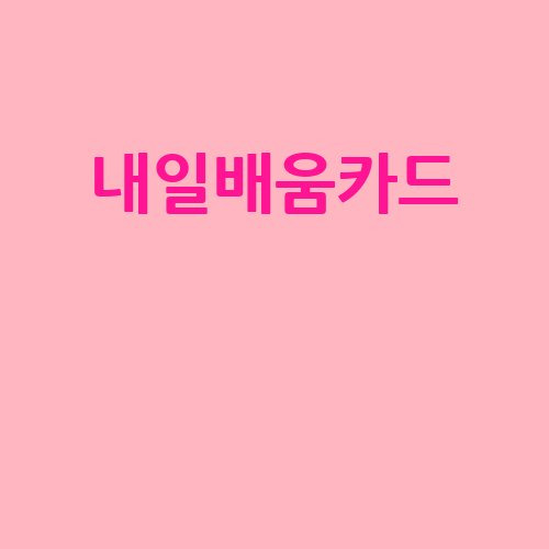 내일배움카드로 직무역량 강화