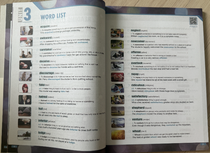 4000 Essential English Words 3 Unit3 Word List