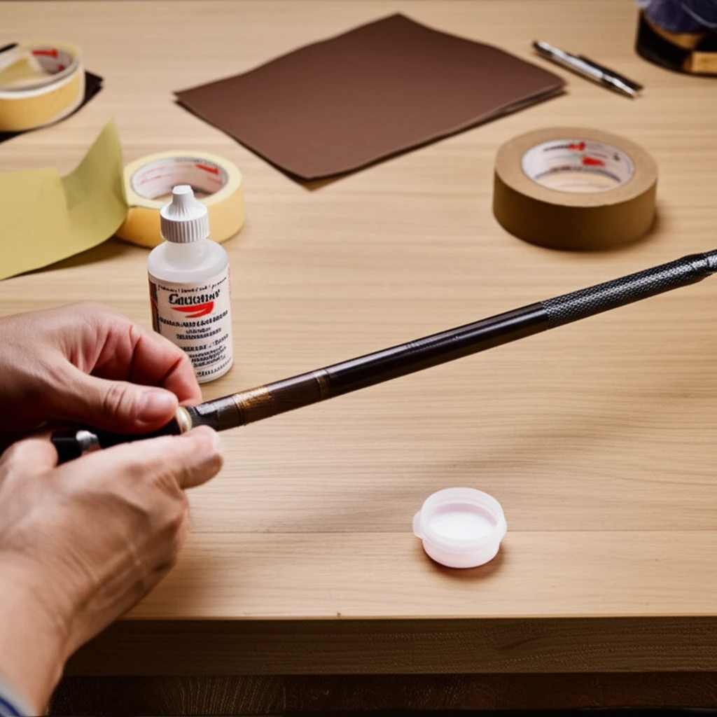 낚시대 수리 후 강도 높이는 방법 완