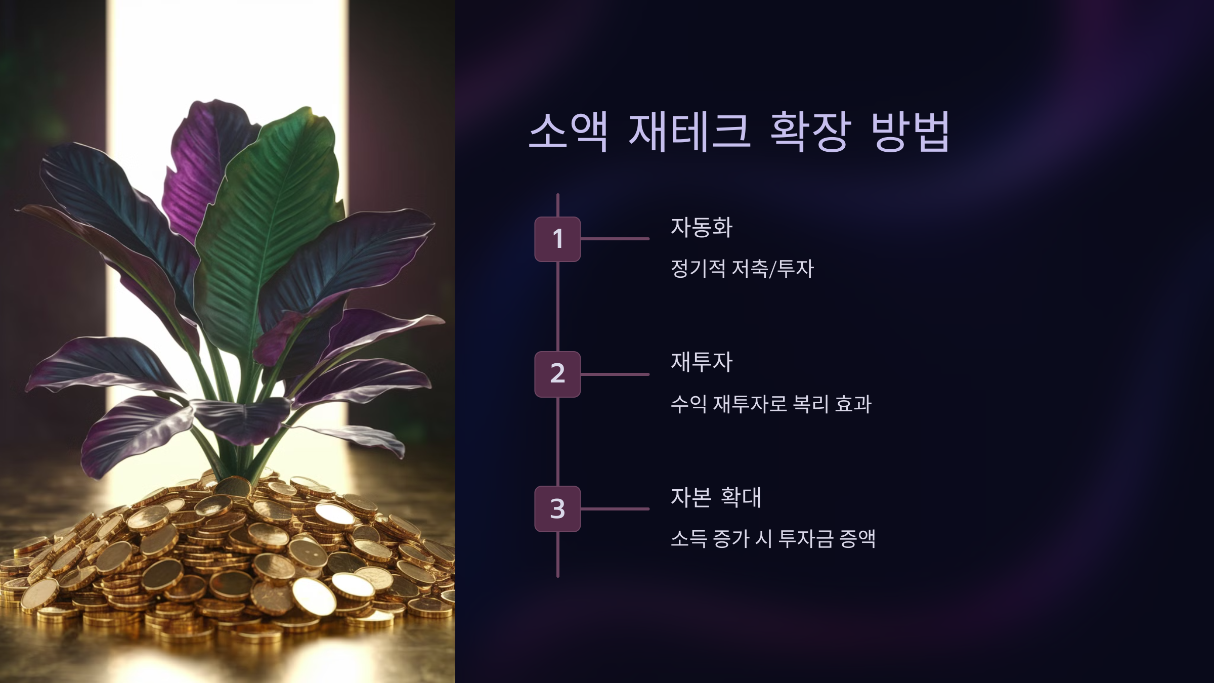 소액 재테크를 확장하는 방법