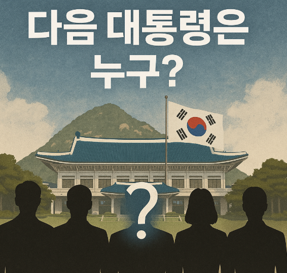 다음대통령은 누구일까? 궁금해하는 사진