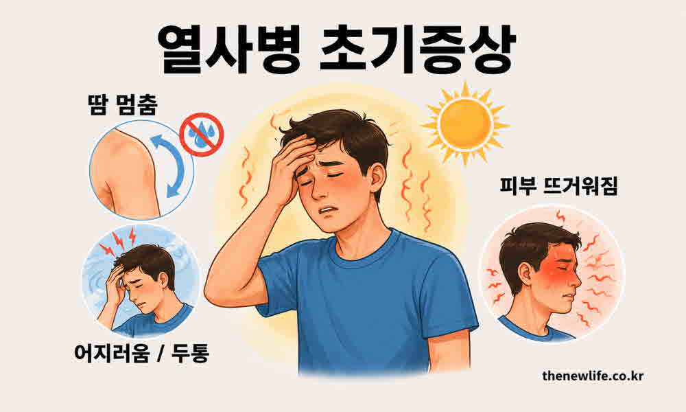 열사병 증상 초기