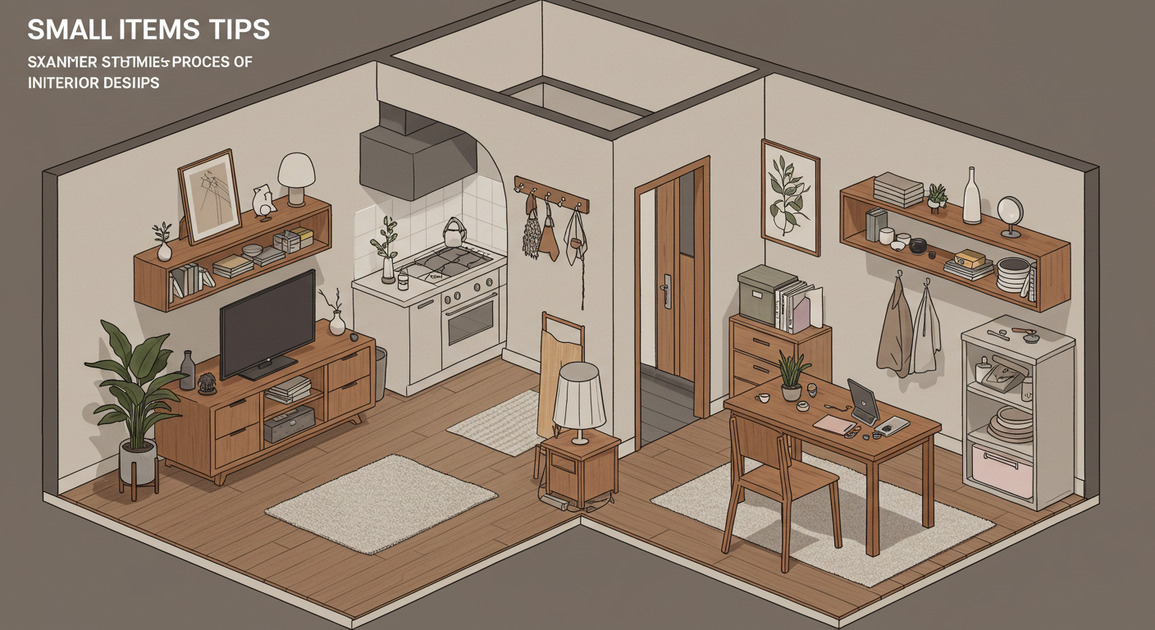 전문가가 알려주는 소품 배치 아이디어 – 공간 넓어 보이는 인테리어 팁